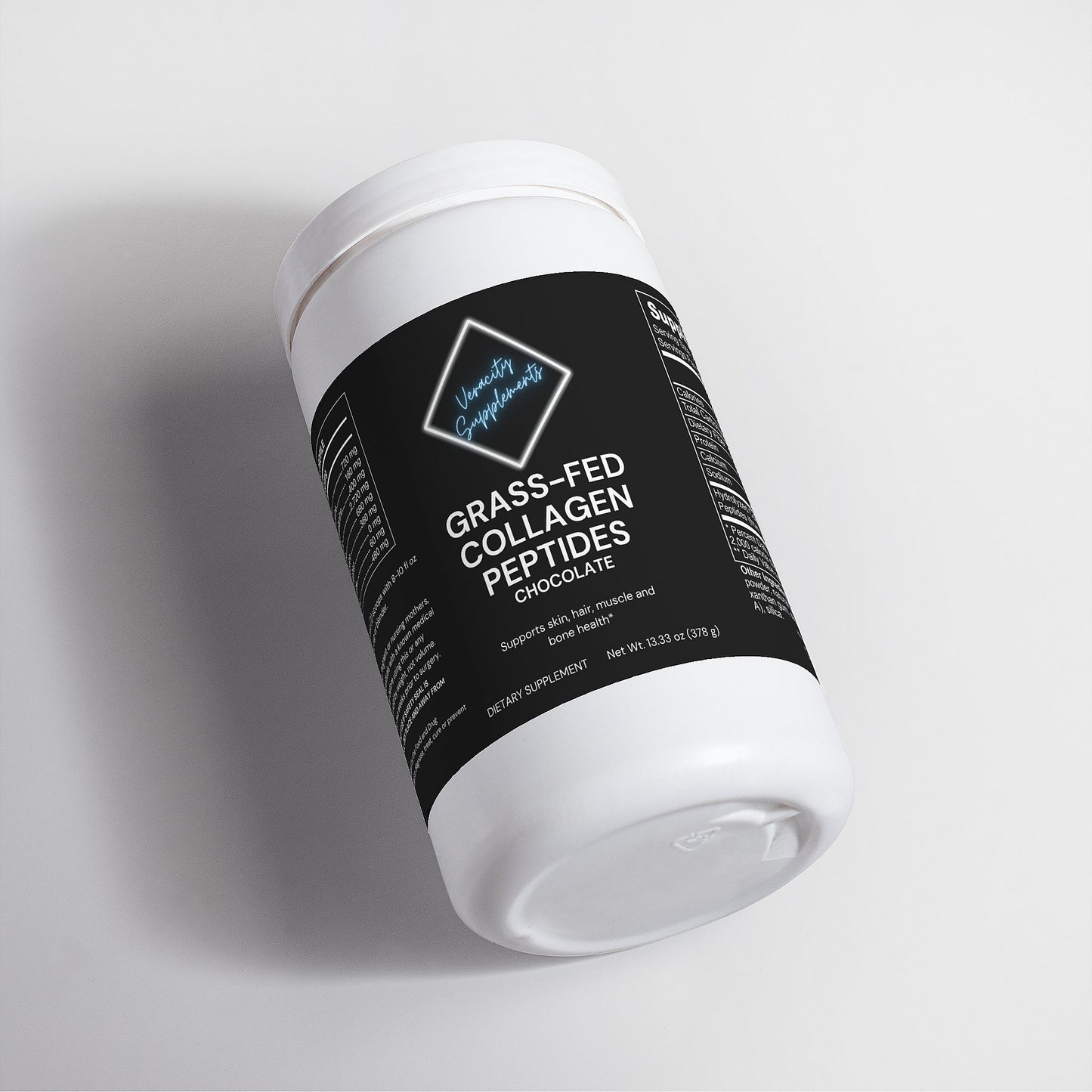 Grass-Fed Collagen Peptides Powder (Chocolate)