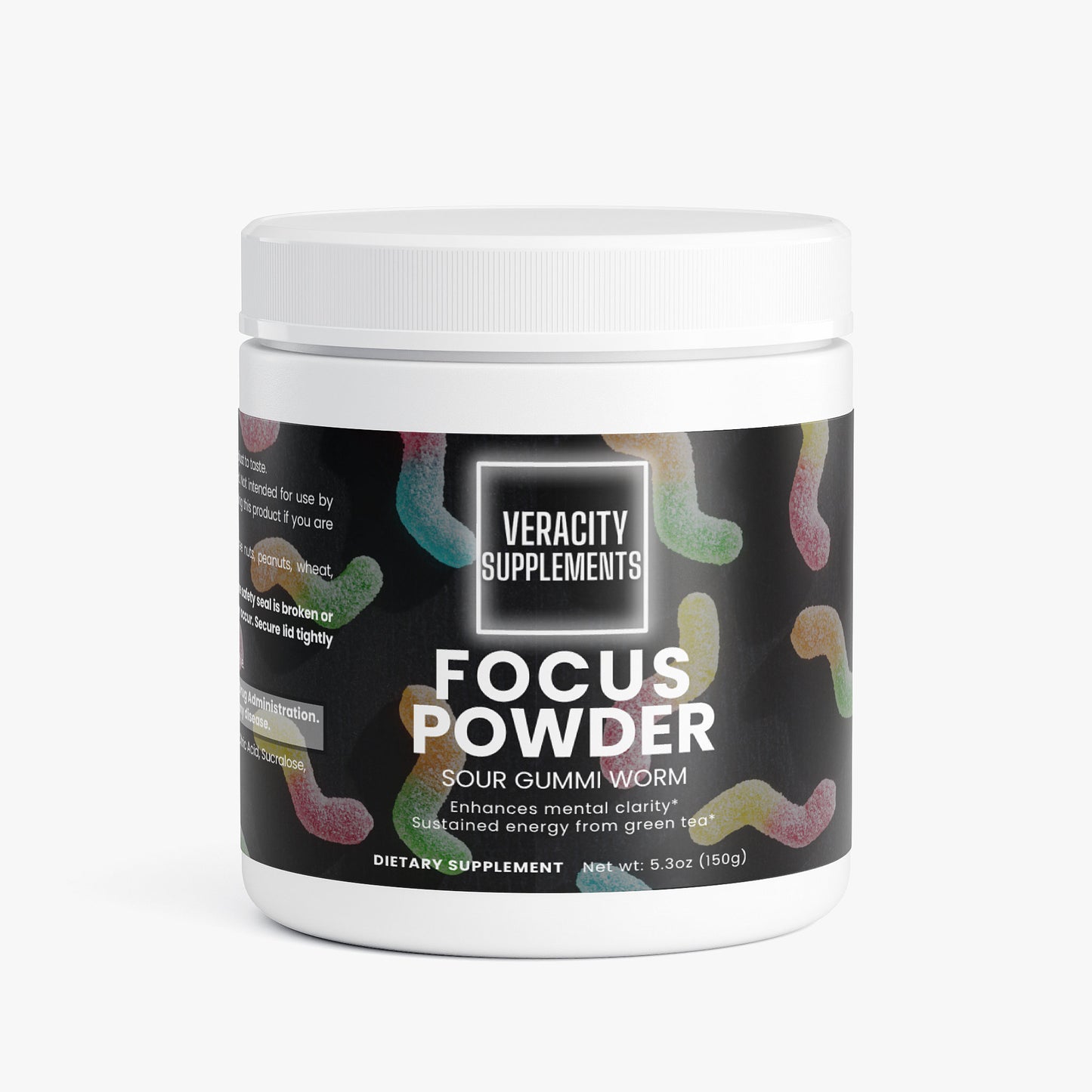 Focus Powder (Sour Gummi Worm)
