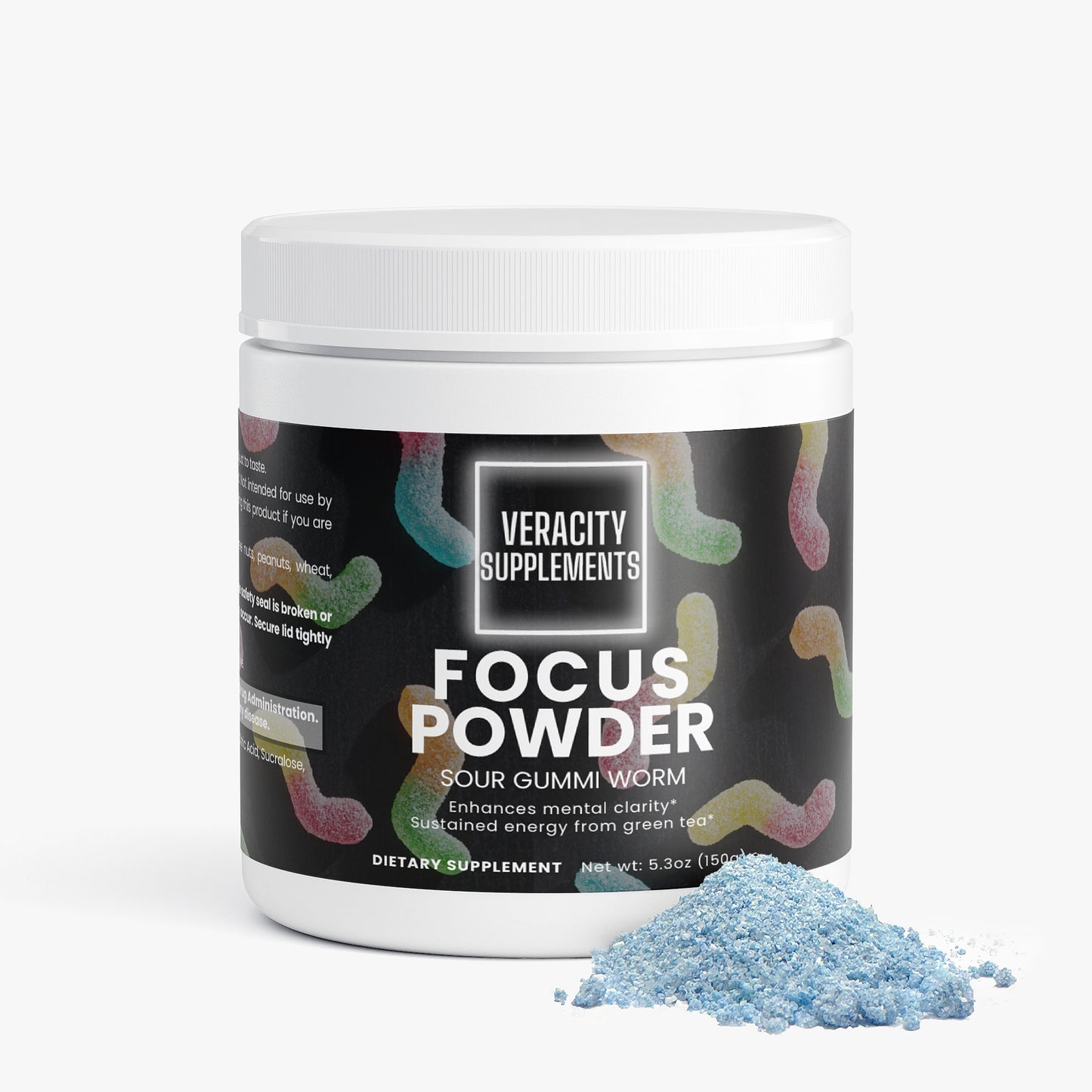 Focus Powder (Sour Gummi Worm)